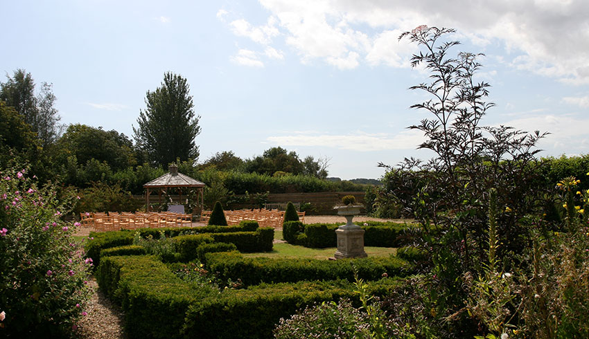 The grounds at the Swan at Chapel Down, Kent wedding venue 