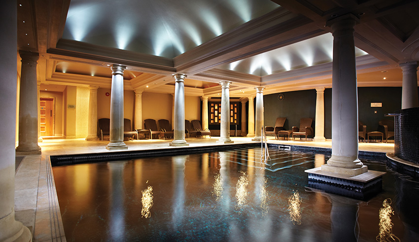 The Spa facilities at the Alexander House Hotel, West Sussex